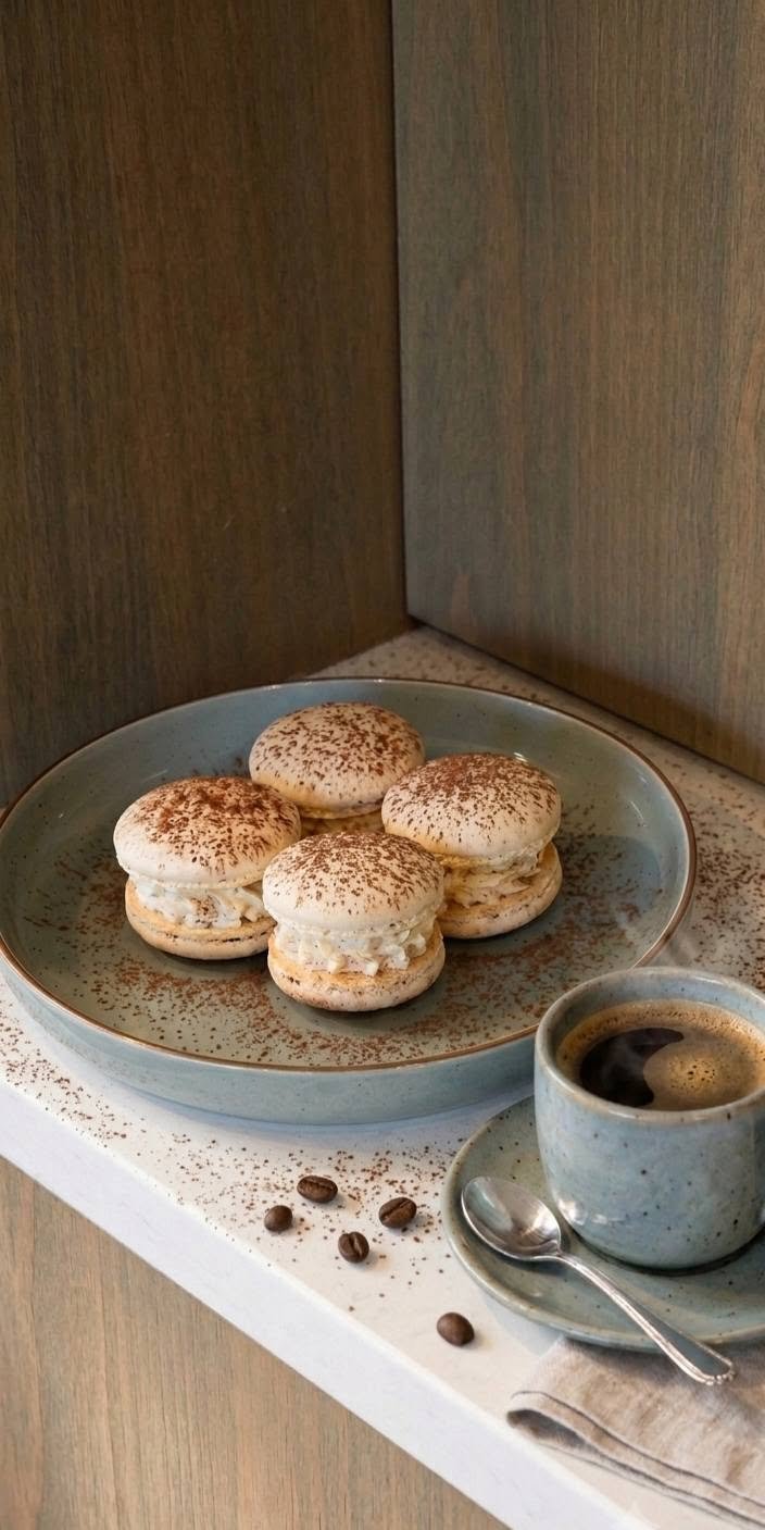Tiramisu Macarons (dozen)
